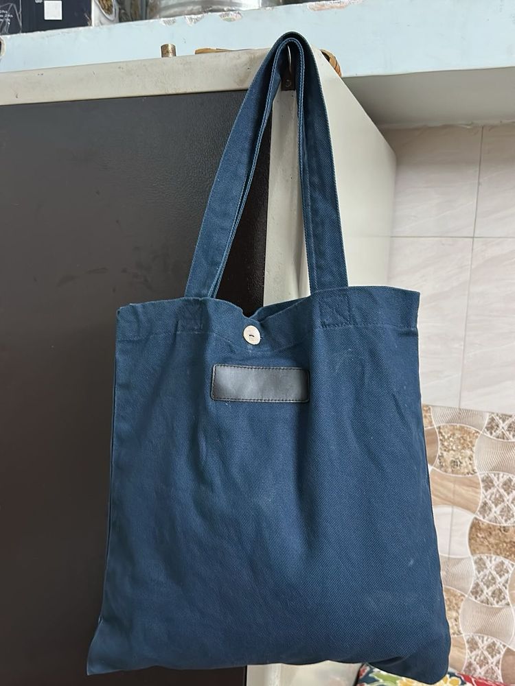 Blue Tote Bag