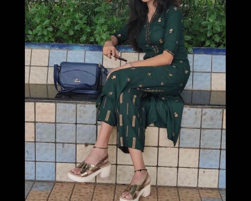 Green Kurta Sharara Set