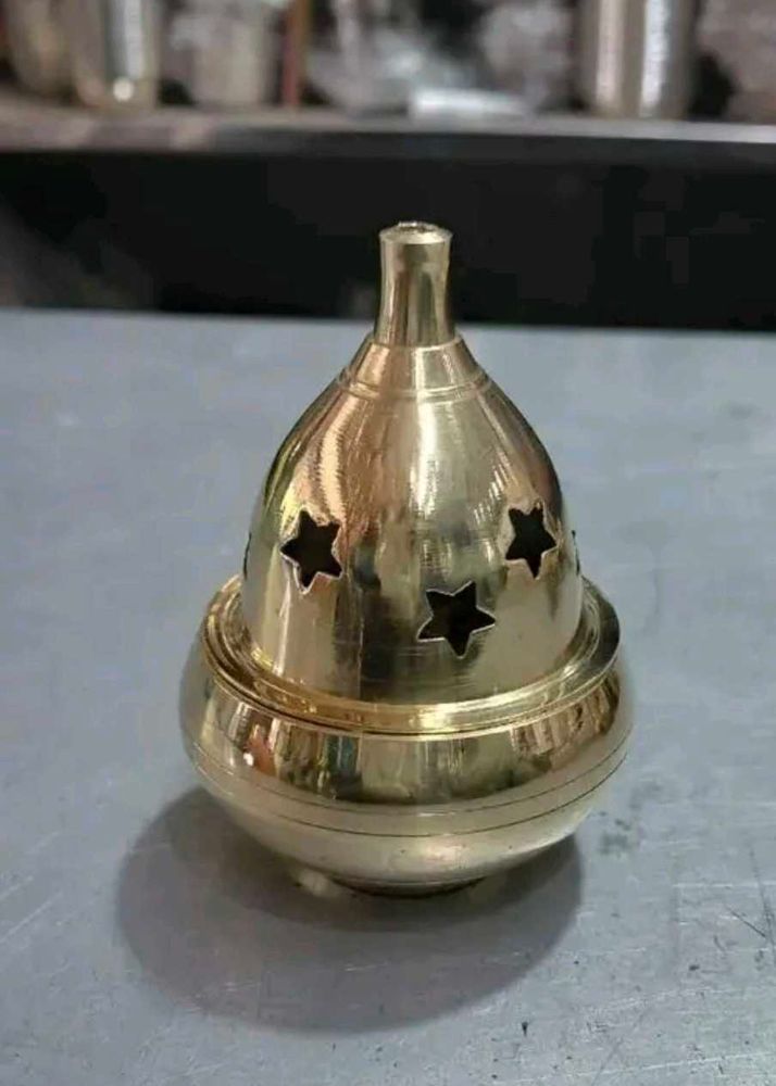 Brass Diya Round Apple