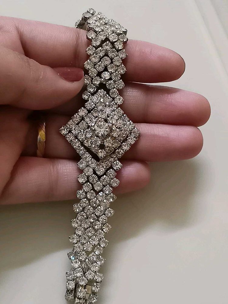 Silver Stone Bracelet