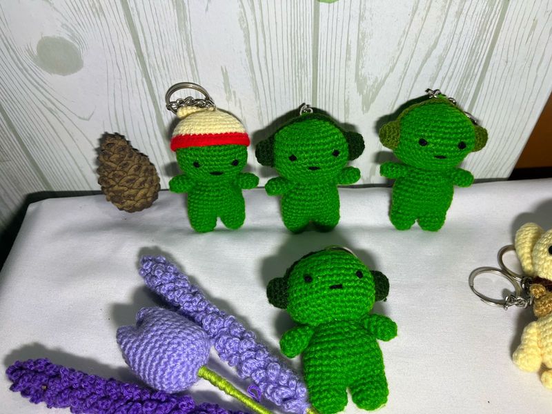 Crochet Amigurumi Keychain