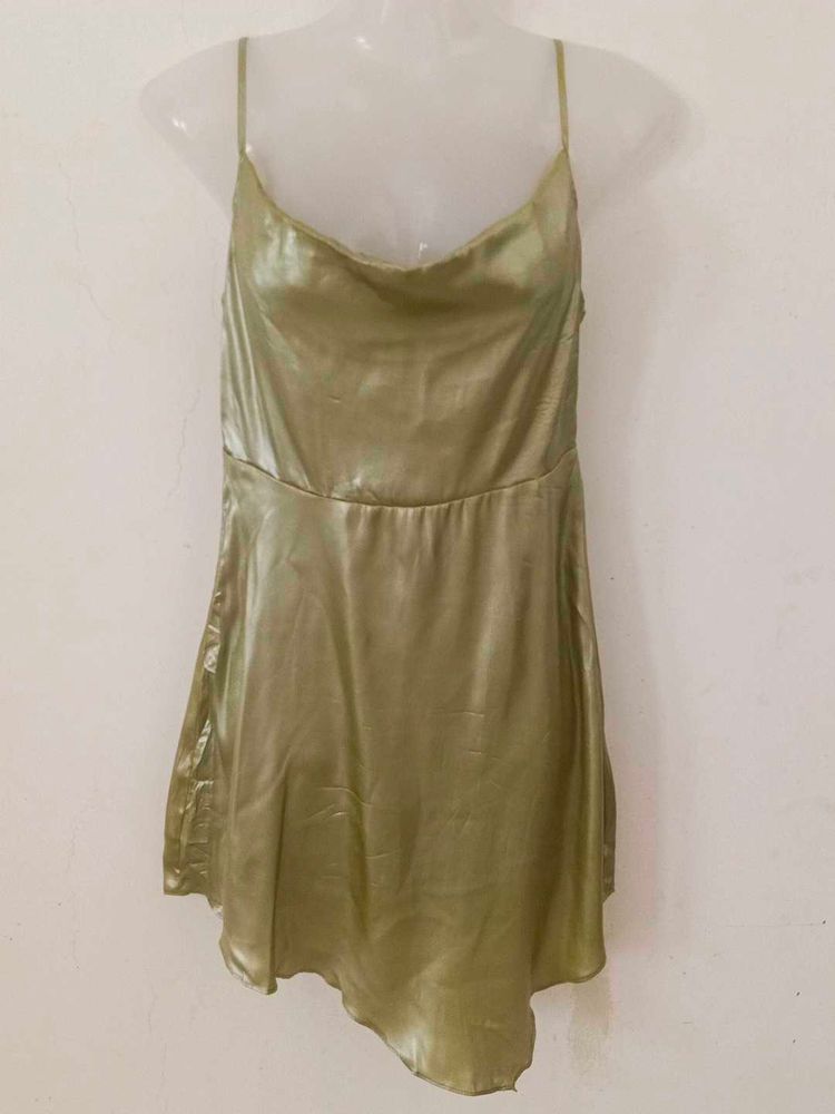 SEXY MALLORY METALLIC DRESS
