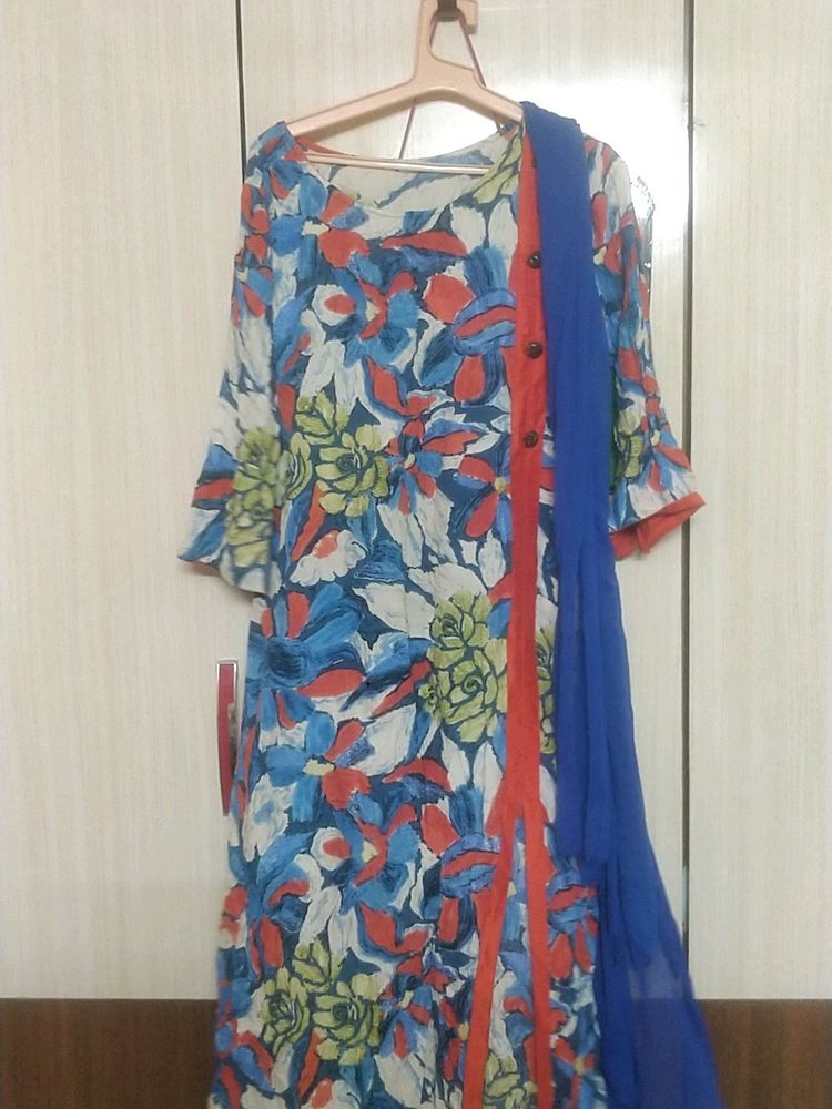 Dark Blue XXL Kurti