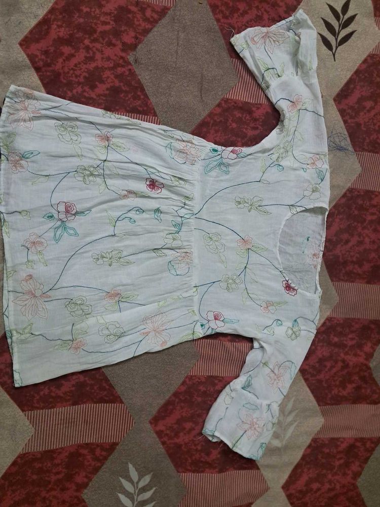 Floral Print Casual Top