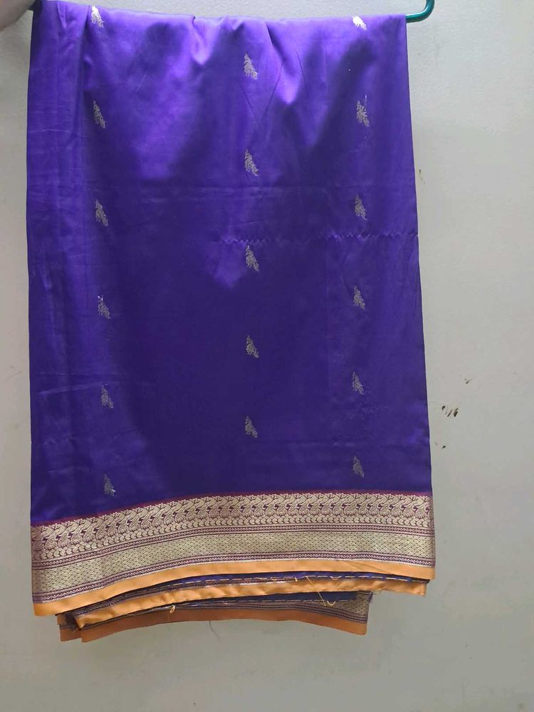 Elegant Purple Saree