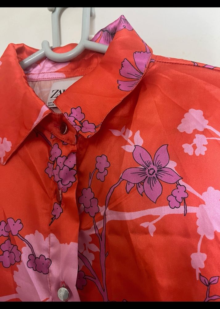 Zara Coral Coordset