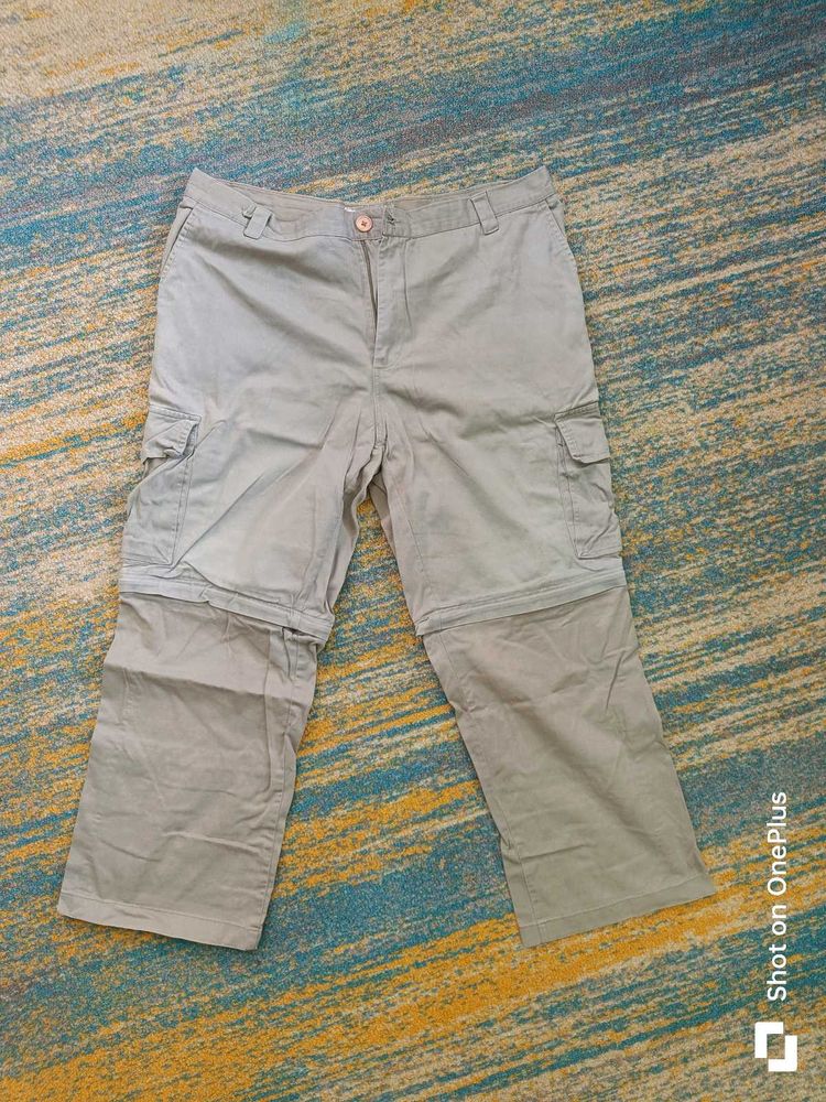 Cargo Like Pants/ Shorts (Detachable Bottoms)