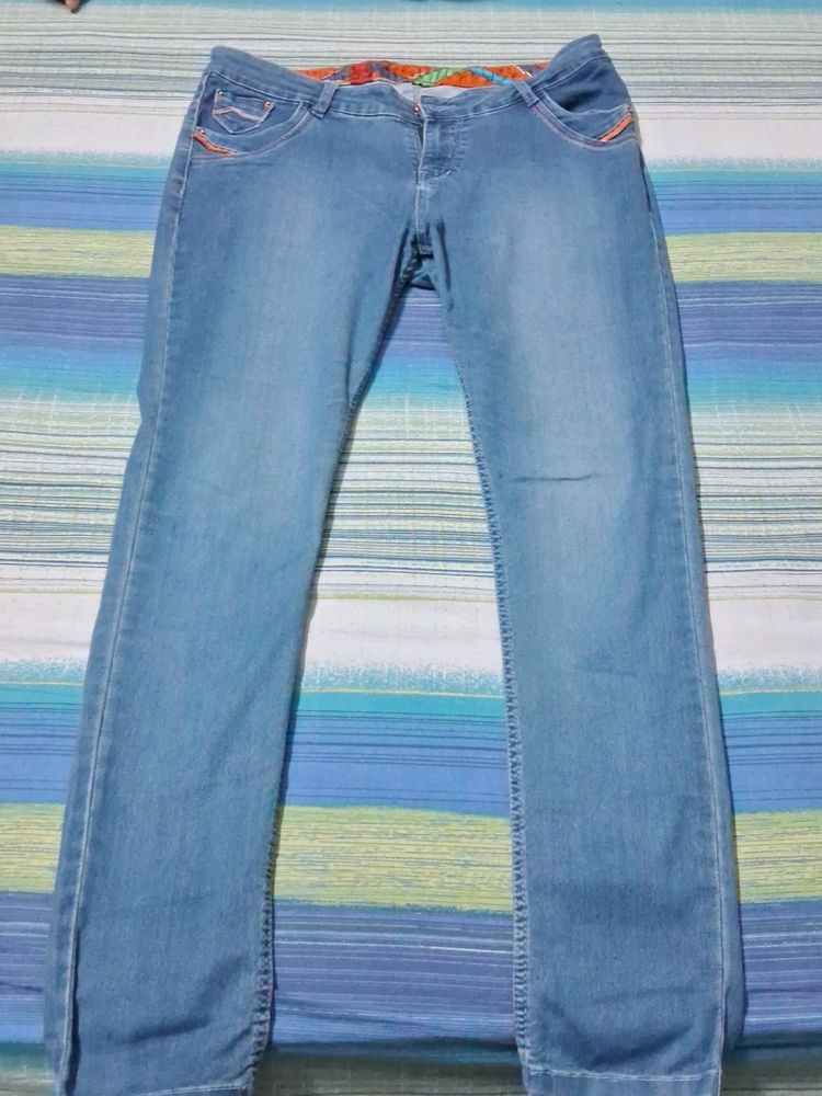 Skinny Fit Denim Jeans