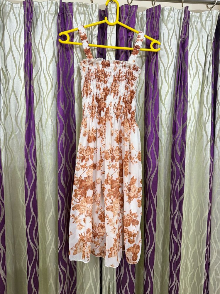 Floral Smocked Sundress