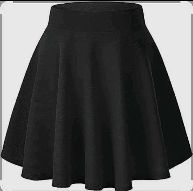 Black Short Skirt.