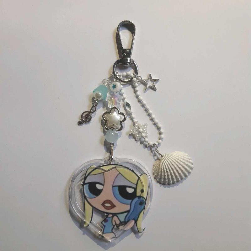 Customized Photo Keychain Or Bag Charm