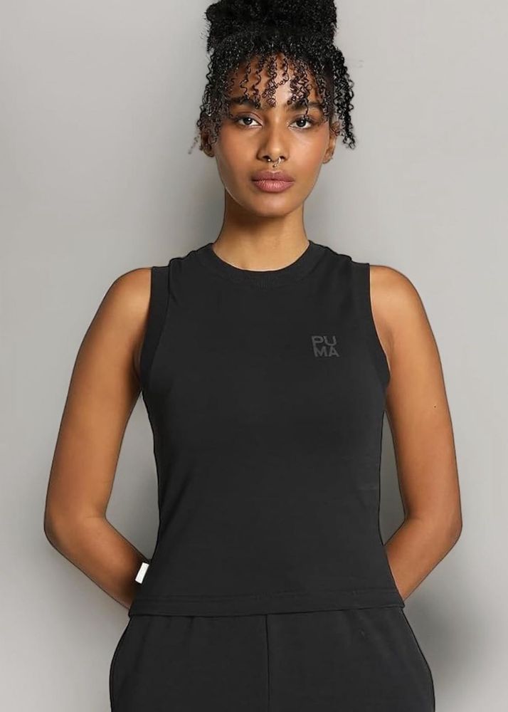 Puma Womens Infuse Slim Tank, Black, S