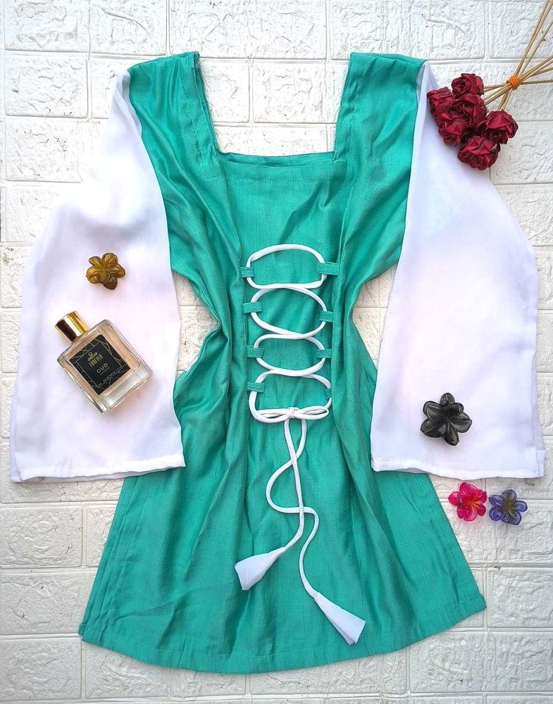 Festive Corset Back Kurti🌷