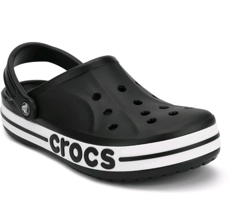 CROCS CLOGS BAYBAND BLACK . TOTALLY NEW CONDITION WITH BILL. NEW  MRP - 3500/- , MY PRICE - 1500/-
