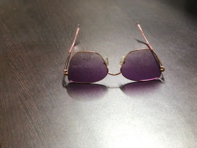 Vincent Chase Vintage Purple Tinted Sunglasses