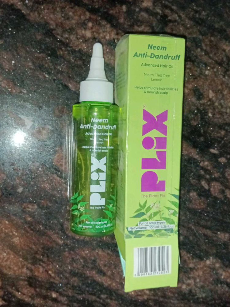 Neem Anti Dandruff Hair Oil