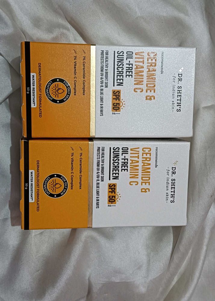 Dr. Sheth&#39;s Sunscreen SPF 50 Combo