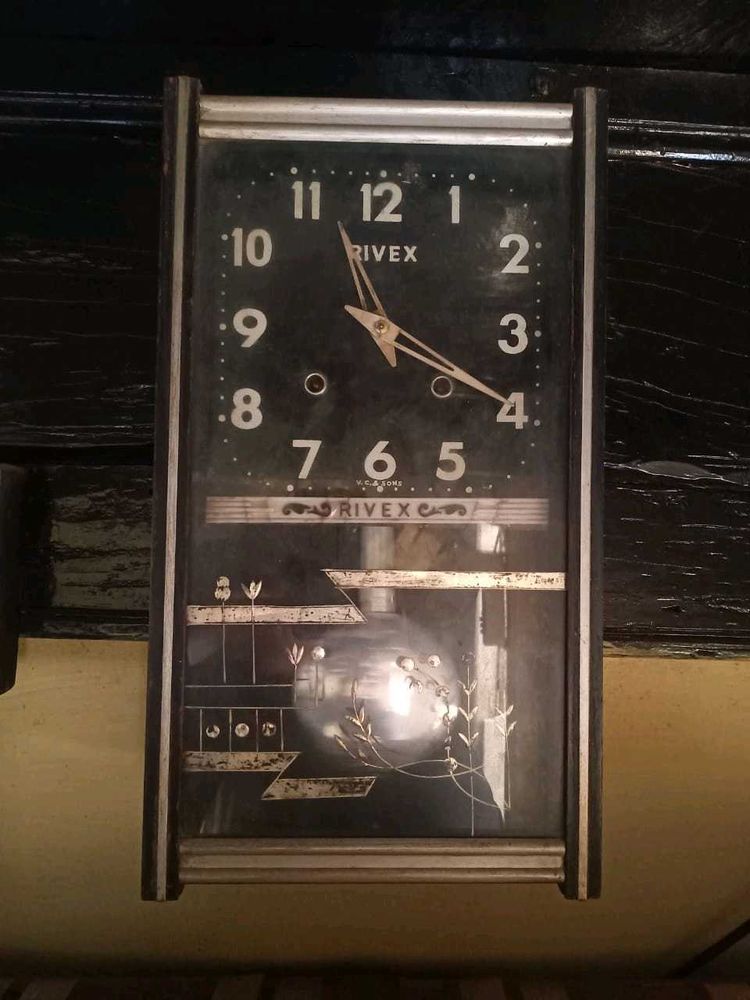Vintage Wall Wooden Clock