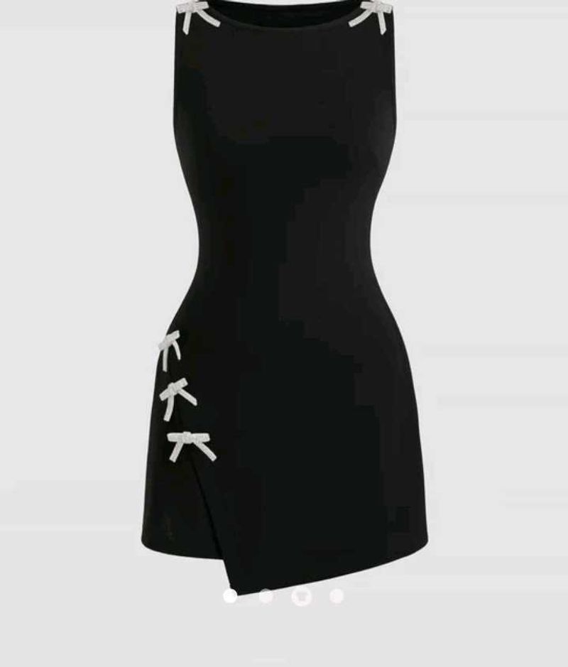 Bow Pinafore Dress