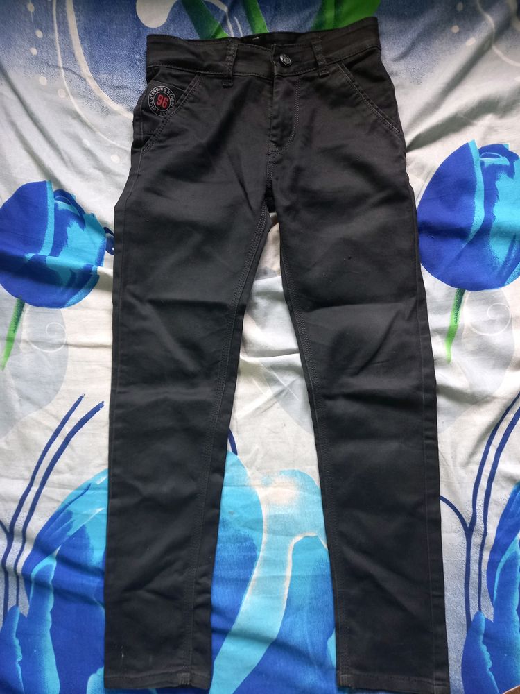 Boys Black Pant Jeans