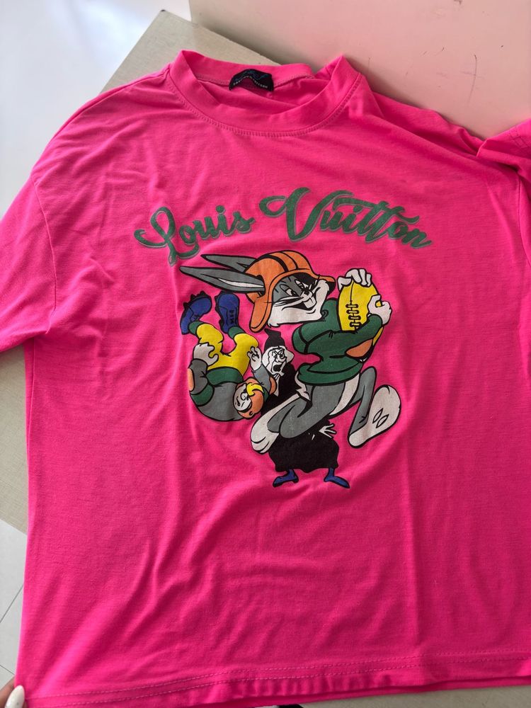 Louis Vuitton x Bugs Bunny Pink Tee