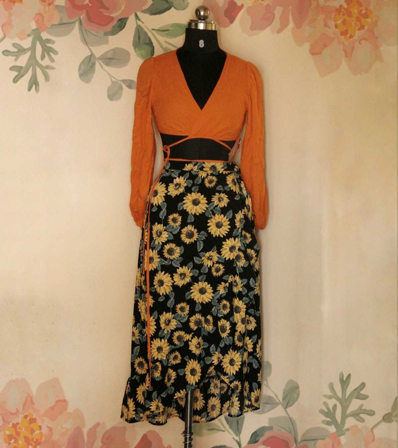 H&amp;M Wrap Around Skirt