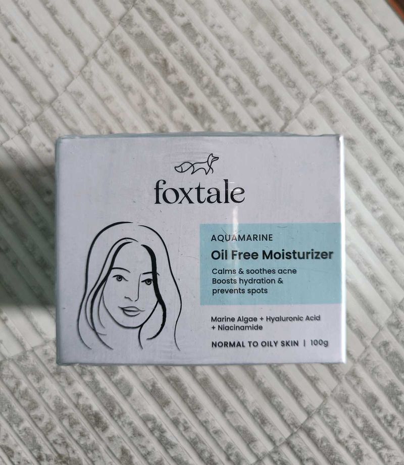 Foxtale Oil Free Moisturizer