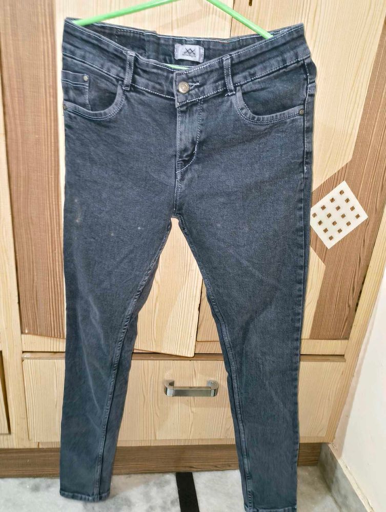 Gray Denim Jeans