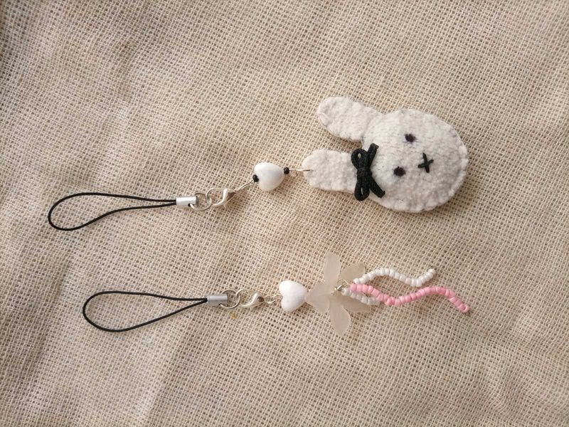 Miffy &amp; Jellyfish Phone Charms Combo