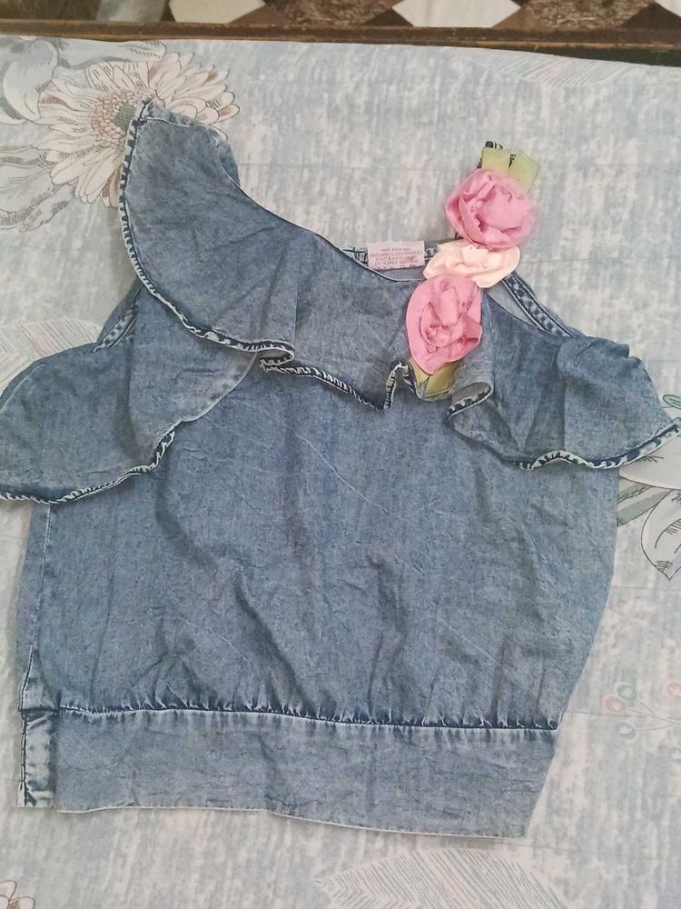 Combo Of Girls One  TOP and Two Gown