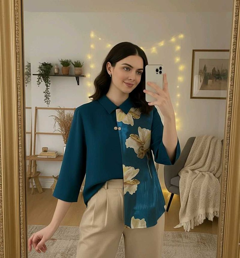 Floral Print Top