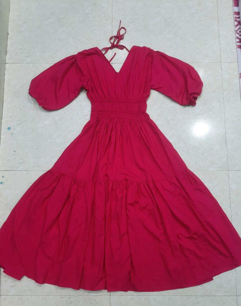 Flowy Pink Dress