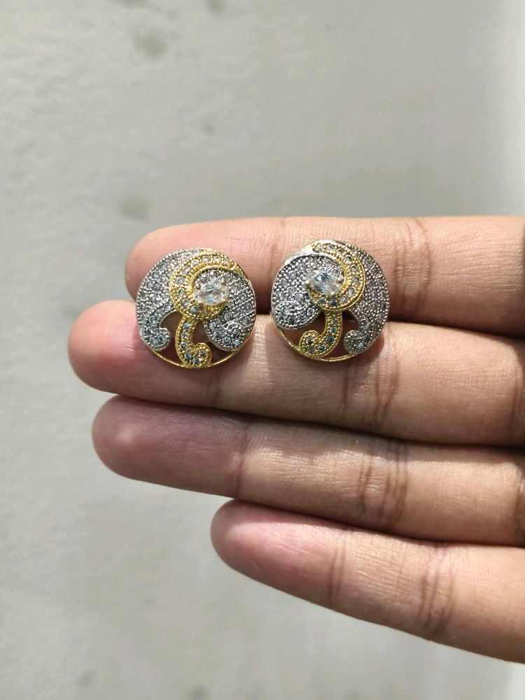 Silver &amp;Golden Studs