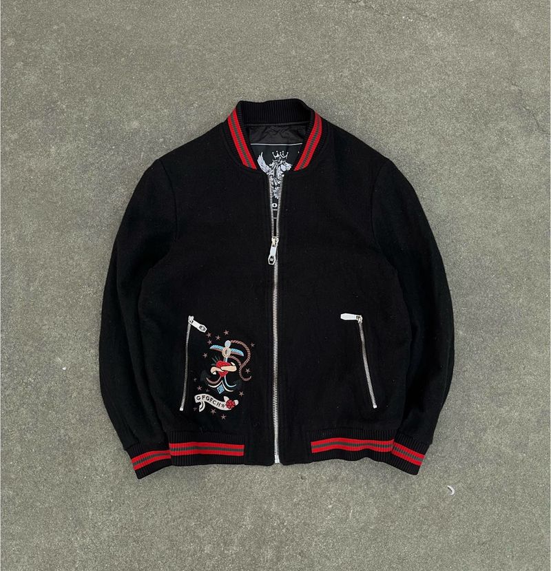 Ed Hardy Style Bomber Jacket