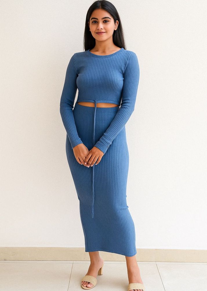 Zara Blue Co-ord Set