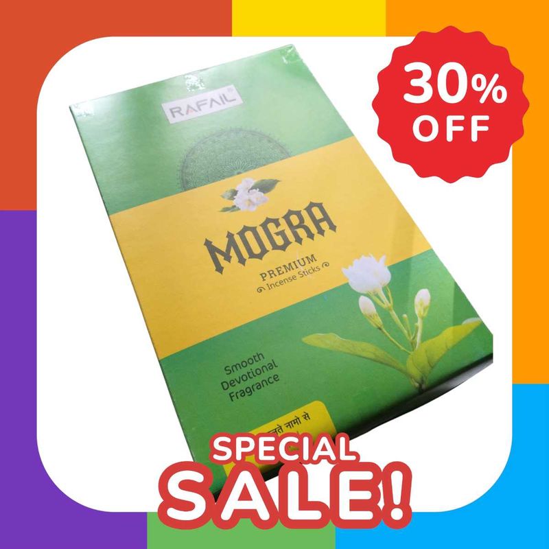 MOGRA AGARBATTI 12 PACKS