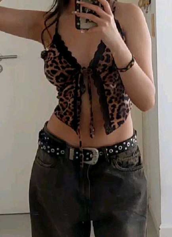 Y2K Lace Top