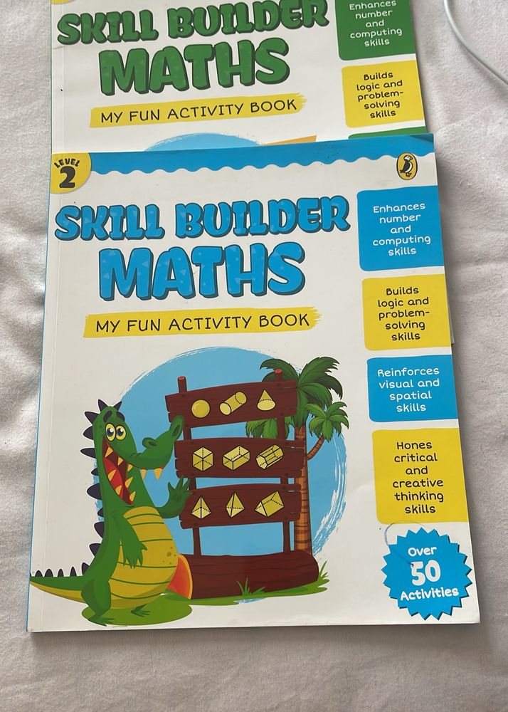Skill builder Maths Level 2&amp;3, Set of 2 Books