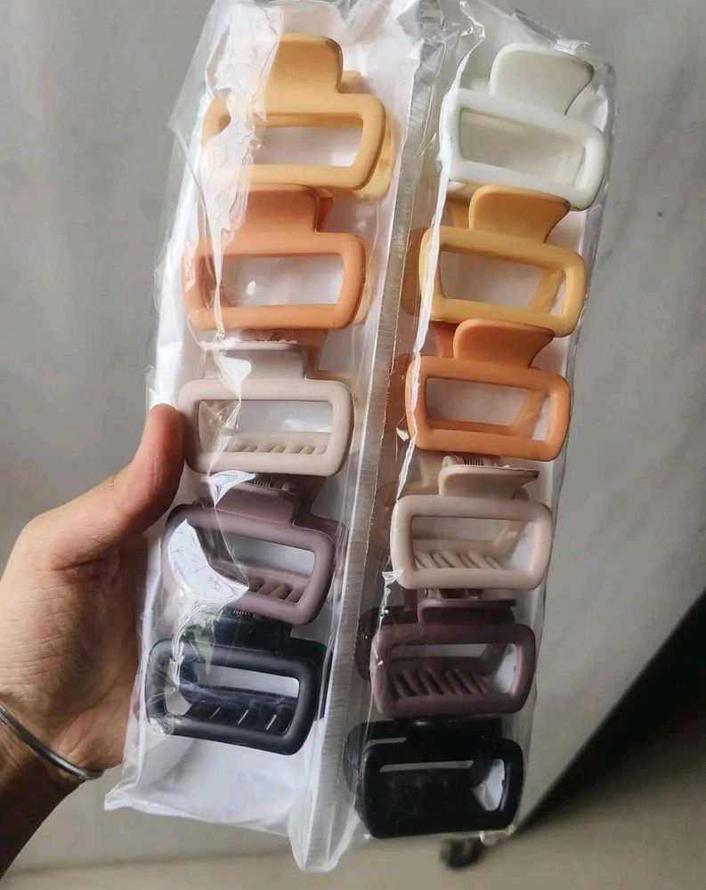 Hair Claw Clip Set of 10