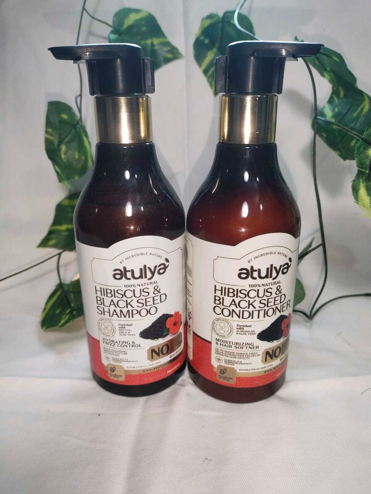 New Sealed Atuyla Hibiscus And Black Seed Shampoo
