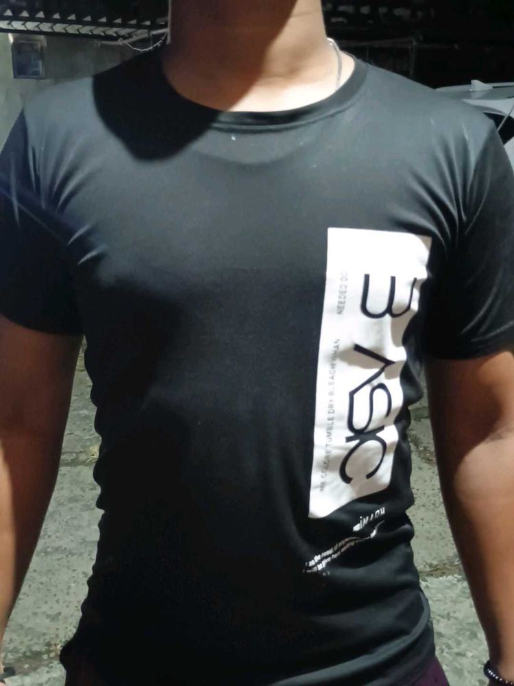 Black Graphic Tee