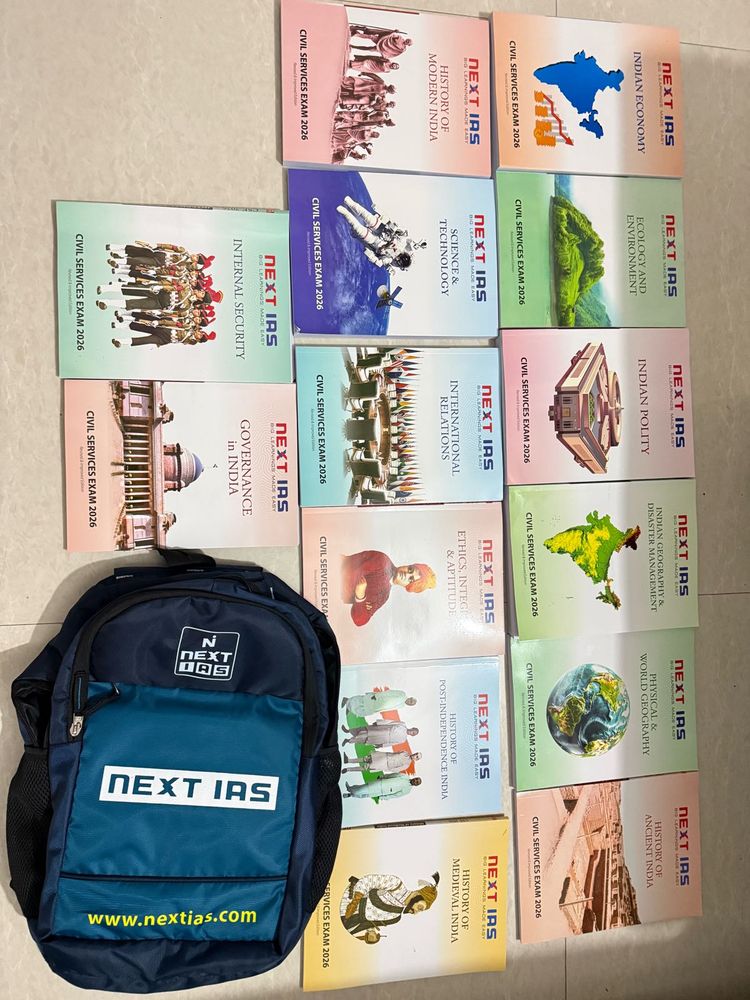 NEXT IAS Civil Services Exam 2026 Books
