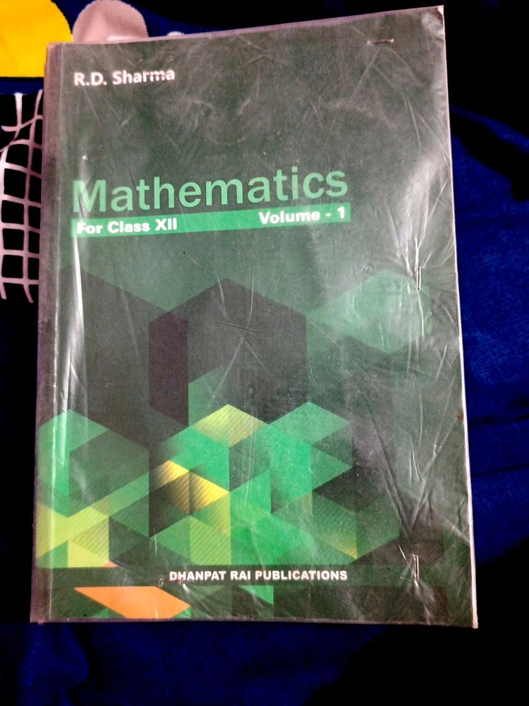 Rd Sharma Vol 1 Class 12 Mathematics Book