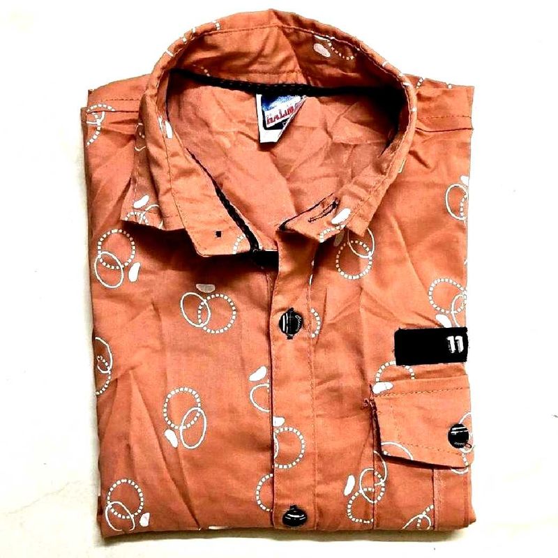Boys Button-down Casual Shirt