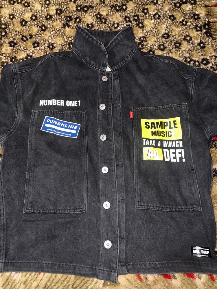 Cool Graphic Denim Jacket