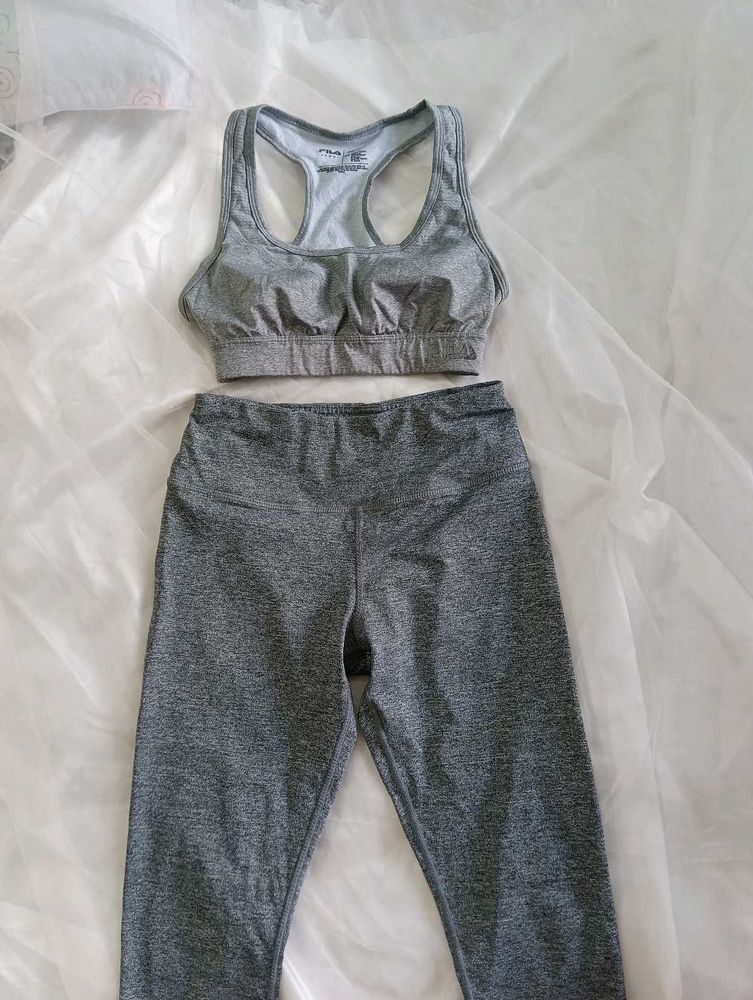 Fila Sports Bra And Leggings