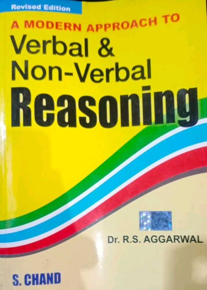 S. Chand Verbal And Non-verbal Reasoning Book