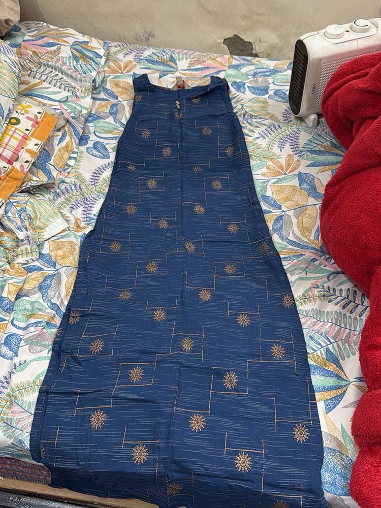 Elegant Navy Blue Kurta