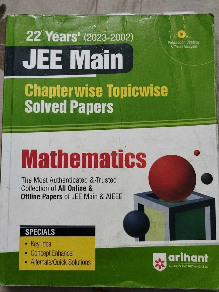 22 Years Jee Mains Papers Mathematics