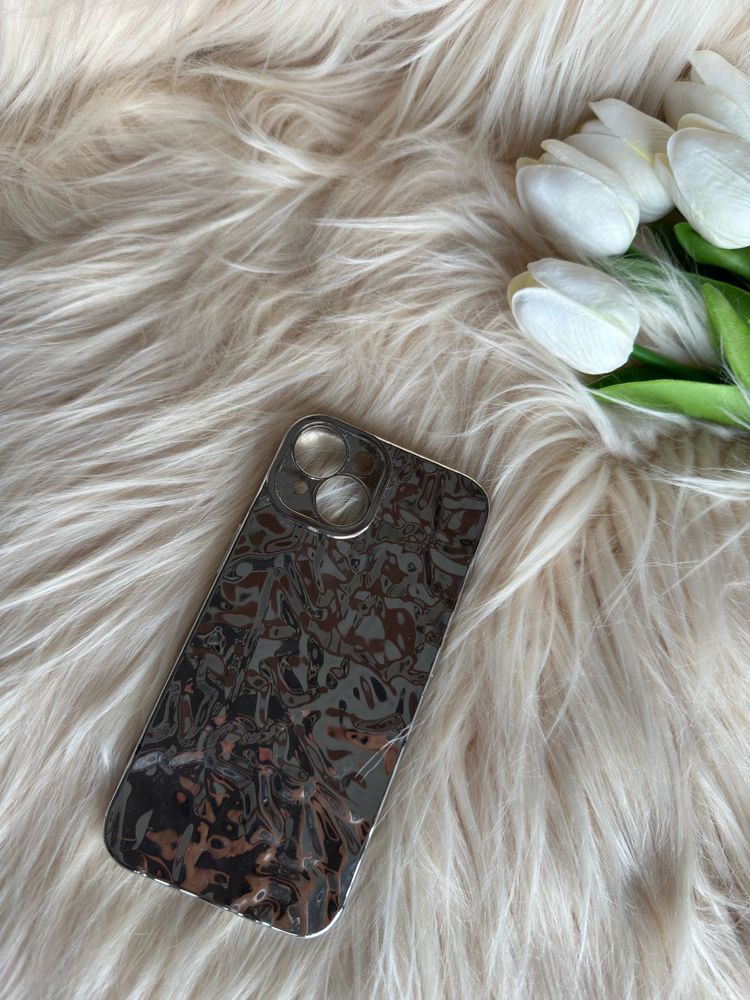 Silver Abstract iPhone 13/14 Case